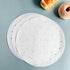 10 Inches Bamboo Steamer Liner, 50 PCS Round Air Fryer Parchment Paper with Holes for Air Fryer, White Non-Stick Steamer Liners...