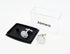Silver Mother of Pearl Cufflinks in Gift Box Round Cuff Links for Business Wedding Anniversary Dress...