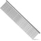 Stainless Steel Pet Dog & Cat Shedding Comb and Grooming Comb with Different Spaced Rounded Teeth,Wide Trimmer Comb. Silver...