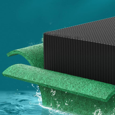 Activated Carbon Aquarium Filter, 2X4 inch Activated Charcoal Cubes Fish Tank Water Purifier Cube Filter Cube Honeycomb Structure Charcoal Deodora...