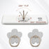 Sibba 2pcs Phone Ring Holder Kickstand Cellphone Flower Finger Ring Grips Stand Metal Universal Compatible Accessories with Smartphone, Mobile Pho...