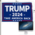 Probsin Trump 2024 Flag 3x5 Ft Decorations Outdoor Double Sided 3 Ply Blue Take America Back Flag Heavy Duty Banner Party Supplies Yard Signs Home...