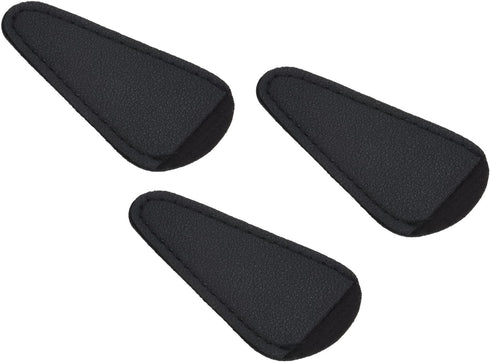 PATIKIL 2.9"x1.5" PU Leather Scissors Sheath, 3 Pack Scissors Cover Protector Portable Collect Bags for Eyebrow Trimming Beauty Tool Protection, B...