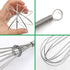 Whisks for Cooking Set, Stainless Steel Wisker for Baking, Blending, Rust-Proof Balloon Wire Whisker Egg Whisk Hand Mixers (8 in + 12 in, 2)...