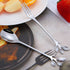 AnSaw 16-Pieces 4.7-Inch Small Coffee Spoons With Leaf Handle(Silver)...