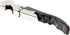 Pulltap's Double-Hinged Waiters Corkscrew, Black and Stainless Steel...