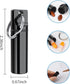 Small Pocket Pill Box Keychain, Aluminium Alloy Portable Mini Pill Organizer Case Container for Purse, Waterproof Metal Pill Holder Medicine Bottl...