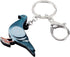 Acrylic Cute Pigeon Keychain Charms Bird Keyring Jewelry For Women Girls...
