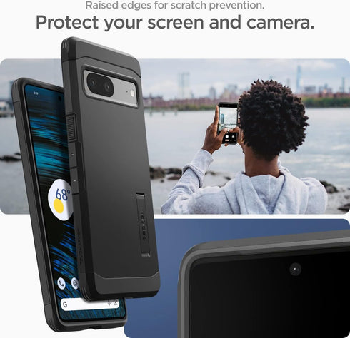 Spigen Tough Armor Designed for Pixel 7 Case (2022) - Black......