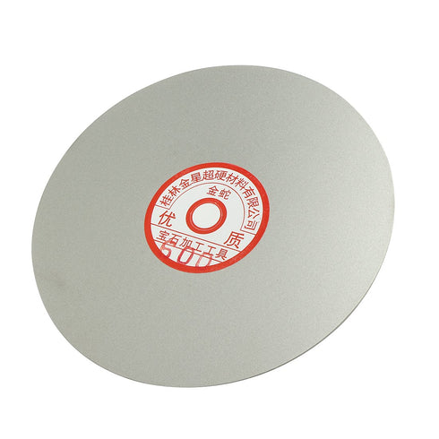 uxcell 6-inch Grit 600 Diamond Coated Flat Lap Wheel Grinding Sanding Polishing Disc...