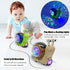 Tipmant Baby Toddler Electric Snail Toy Cute Electronic Animal Crawl, Play Music, Dazzling Light Kids Birthday (Green)...