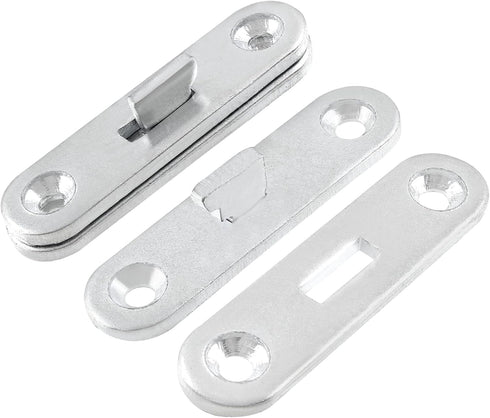 Pack of 4 Wood Bed Rail Fasteners, 3 Inch Thicken Bed Connecting Fittings Bed Frame Rail Hardware...