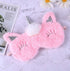 2 Pack Cute Animal Sleep Mask for Girls Cute Unicorn Soft Plush Blindfold Sleep Masks Eye Cover for Women Girls Travel Nap Night Sleeping...