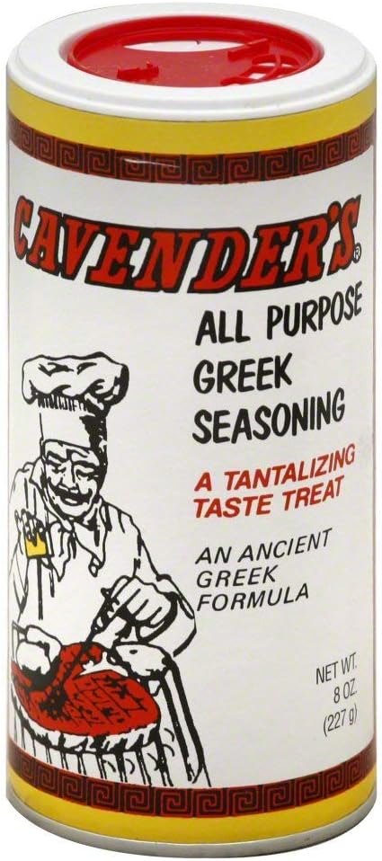 Cavender's All Purpose Greek Seasoning - 8 oz containers (pack of 2)-...