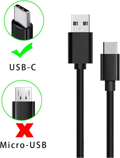 Charger for Skullcandy/Beats/Rowkin Earbuds, Bose Speaker, TCL Flip Smart Phone, USB-C Charging Cable Power Cord...
