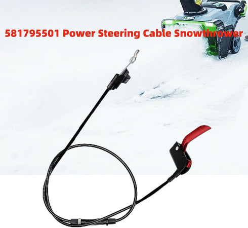 581795501 kit Power Steering Cable for AYP Poulan Craftsman Snowblowers...