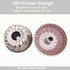 4Pcs Nonstick Bundt Cake Pan Mini Tube Pans Baking Kugelhopf Bread Muffin Cake Mold for Oven and Instant Pot - Champagne Gold (4 Inch)...