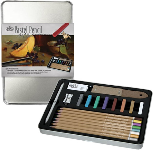 Royal & Langnickel Pastel Pencil Art Set W/Tin...