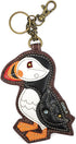 CHALA Bird Collection Women's Decorative Key Fob/Coin Purse Accessory (Puffin)...