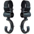 Stroller Hooks, Babyfond 2 Pack of Multifunctional Hooks, 360-degree Rotating Firm Non-Slip Stroller Hook for Buggy, Baby Carrier, Bike Bicycle, C...