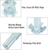 PVC Pipe Reamer, 1 Inch Plumbing PVC Fitting Socket Saver Efficient Plumbing Fitting Saver Tool for Removing SCH 40 from Hub - Perfect for 1/2" Sp...