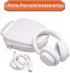 LTGEM Headset Case for Logitech G735 Wireless Gaming Headset - Hard Storage Travel Protective Carrying Bag(White)...