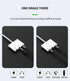 Headphone Adapter Lightning to 3.5mm AUX Audio Jack and Charger Extender Dongle Earphone Headset Splitter Compatible with iPhone 11 12 Mini pro ma...