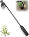 Weed Puller Tool Gardening Weed Pulling Tools, 2024 New Portable Garden Weeding Tool, 4 Teeth Manganese Steel Forged Hand Weeding Tool, Suitable F...