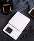 Coffee Digital Scale with Timer, Kitchen Scales Weight for Food Ounces and Grams - 2 Batteries Included...