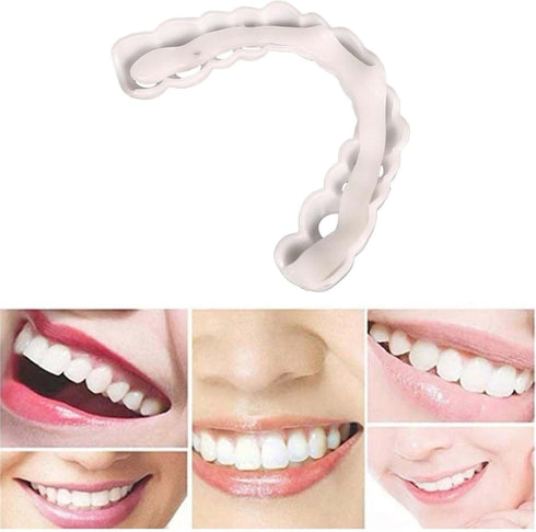 2 Pairs, Adjustable,Confident Smile for Men and Women(White)...