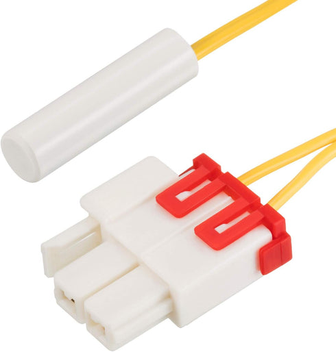 Hotop 3 Pieces Refrigerator Defrost Element Compatible with Samsung Including DA61-06796A Clip Drain Evaporator Refoem and Refrigerator Defrost Temp Sensor (DA32-00006W and DA32-00006S)