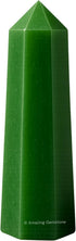 Amazing Gemstone Green Aventurine Crystal Towers ~ Natural Healing Crystal Point Obelisk for Reiki Healing and Crystal Grid (3- Inch)...