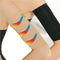 2-in-1 Women's Elastic Compression Arm Sleeves - Slimming Shapers for Weight Loss & Sport Fitness, Black + Nude...