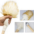 Wool Lambswool Cleaning Brush Duster,Wood Handle,Hanging Rope,Anti-Static,Comfortable Grips, for Piano,Guitar and Other Instruments and Home Furni...