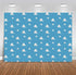 Blue Sky White Cloud Step and Repeat Photography Backdrop Newborn Baby Shower Cartoon Boy Story Party Decorations Photo Background Studio Props Vi...