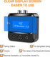 Bluetooth Transmitter Receiver for TV, Bluetooth Receiver for Home Stereo with RCA 3.5mm AUX & Display, Music Audio Adapter for Headphones/Speaker...