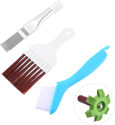 HOMSFOU 1 Set Air Conditioner Cleaning Brush Kitchen Cleaning Brush Cooling fin Comb Cleaner Brush a/c Condenser air Conditioning Condenser Air Co...