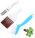 HOMSFOU 1 Set Air Conditioner Cleaning Brush Kitchen Cleaning Brush Cooling fin Comb Cleaner Brush a/c Condenser air Conditioning Condenser Air Co...