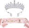 Ergonflow 16th Birthday Sash and Tiara Kit, Sweet Sixteen Birthday Gifts for Girls Party Supplies Favors Decorations (Pink)...