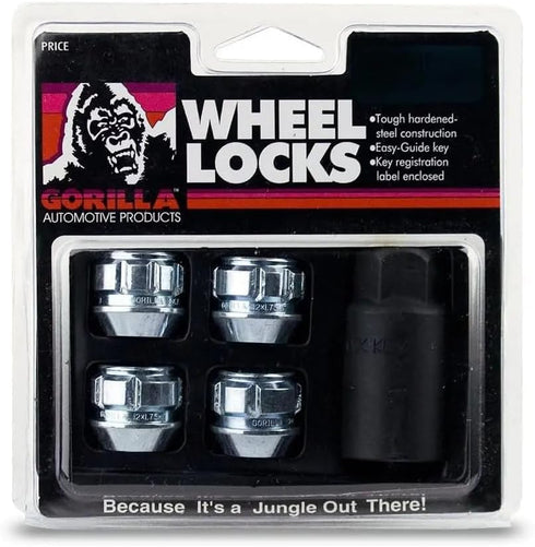 Gorilla Automotive 78681N Acorn Open End Wheel Locks (1/2" Thread Size)...