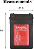 New Leather Neck Strap ID Badge Credit Card Holder Pouch Wallet Mini Crossbody...