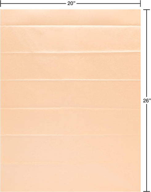 Papyrus 8 Sheet Tissue Paper (Pink and Peach with Rose Edges) for Gifts, Decorations, Crafts, DIY and More...