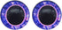 50 Pairs 8mm Glass Owl Unicorn Animal Eyes for Art Dolls Sculptures Props Masks Fursuits Taxidermy Jewelry Making Flatback...