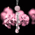 OTOSTAR Bling Crystal Ball and Drops Car Hanging Accessories, Car Rear View Mirror Pendant Charms Interior Sun Catcher Ornament, Bling Car Accesso...