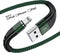 Essri for iPhone Charger Cord 1FT 3Pack,USB to Lightning Cable 1 Feet, Nylon Braided Long Charging Cable 1 Foot Compatible with iPhone 14/13/12/11...