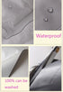 Blackout Drapery Shade Fabric Black and Silver 100 Percent Shading Light Waterproof Sunshade Cloth Light Weight (1Yard)...