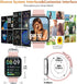 MuGo Smart Watch for Women, Fitness Watch 1.69" Touch Screen Smartwatch, Pedometer Watch with Heart Rate and Sleep Monitor, IP67 Waterproof Fit Wa...