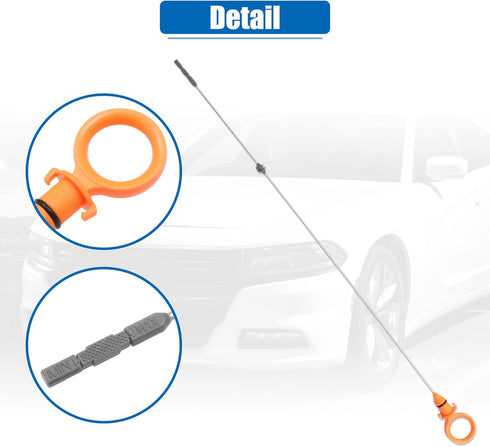 uxcell Engine Oil Level Indicator Dipstick for Volkswagen Jetta 2005-2013 for Volkswagen Rabbit 2006-2009 for Volkswagen Beetle 2006-2010 No.07K11...