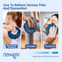 NEWGO Ice Pack Small Ice Bag for Injury Reusable, Fillable Ice Bag with Wide Mouth, Hot Water Bag for Pain Relief, Swelling, Wisdom Teeth, Headach...