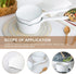 1.2L Saucepan, Enamel Milk Pan, Butter Warmer, Milk Pot, Easy to Cook and Clean, Non-Stick Milk Boiling Pot with Handle for Home Kitchen Restauran...